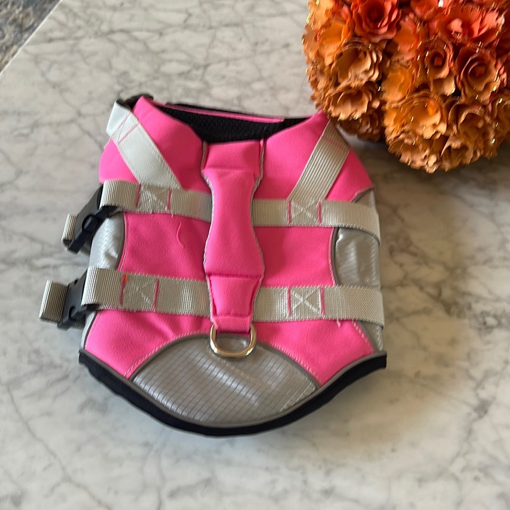 Pink Medium Dog Life Jacket